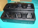Icom BC-121N Radio Battery 6-UNIT Multi-charger, 220V Installed *new*. Price: $125.00.