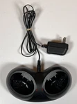 Motorola HKTN4003A Dual Slot Drop-in Charger Cradle W/ Power Supply Used. Price: $9.99.