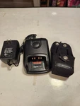 Motorola WPLN4199B Two-way Radio Charger& Nylon Case Belt Loop HLN9701B Used. Price: $20.00.