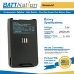 7.4V 2000MAH Li-ion Battery For Kenwood TH-D74A KNB-74 KNB-75L New. Price: $40.00.