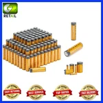 Amazon Basics 100-PACK Aa Alkaline High-performance Batteries, 1.5 Volt, 10- New. Price: $51.95.