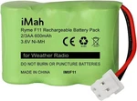 Ryme F11 2/3AA600 3.6V 600MAH Ni-mh Battery Pack, Fits Kaito KA500 KA550 KA600 New. Price: $17.99.