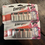 Energizer Max (2 Pack, 8 Total Batteries) Alkaline 9 Volt New. Price: $18.95.