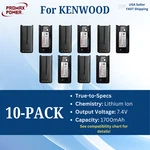 10X Li-ion Battery For Kenwood KNB45, KNB-45L Radios TK-2212L, TK-3202E New. Price: $175.00.