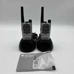 Lot Of 2 Motorola Talkabout T7100 Two Way Radios With Chargers Read Description Used. Price: $20.00.