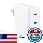 Saturndock 40W Dual Usb Charger For Ipad Pro 13 12.9 11 Inch 2024 2023 2022 New. Price: $10.44.