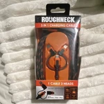 Roughneck 3-IN-1 Charging Cable 10FT Usb-c Micro New. Price: $45.00.