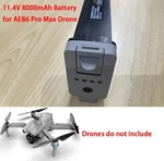 11.4V 8000MAH Battery For AE86 Pro Max Drone Replacement Spare Li-ion Gray 2PACK New. Price: $28.99.