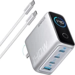 Anker Laptop Charger 140W Usb-c 4-PORTS Advanced Gan Power Adapter Touch Control New. Price: $89.99.