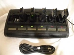 Motorola Impres ,WPLN4127AR, 6-BAY Charger For Apx Radio W/ 5 Batteries Used. Price: $269.99.