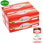 40 Pcs 6F22 Volts Battery Heavy Duty Zinc Carbon 0% Mercury Free Shipping New. Price: $21.99.