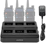 Baofeng UV-5R Six-way Charger Base, Multi Unit Charging Station For UV-5G New. Price: $52.74.