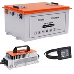 Chins 36V 150AH LIFEPO4 Battery, 200A Bms,for Golf Car, Trolling Motor Etc(used). Price: $649.99.