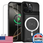 Iphone 16 Pro Battery Case 10000MAH Wireless Charging Power Bank New. Price: $73.61.