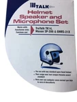 Helmet Speaker & Microphone Set Works W/ Trutalk TK14, Maxon SP-200, GMRS-21 New. Price: $5.00.