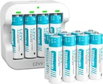 12PCS Aa Rechargeable Lithium 1.5V Batteries 3500MWH Li-ion Battery Charger New. Price: $51.27.