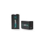 Pale Blue Lithium Ion Rechargeable 9V Batteries 2PK New. Price: $24.99.